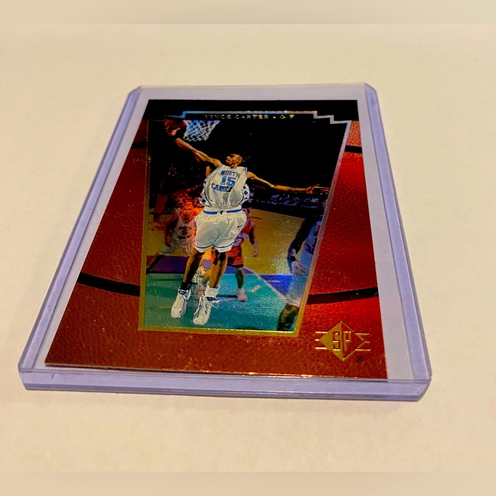 Vince Carter Rookie Card Upper Deck S/P Basketball Card Vintage Collectible